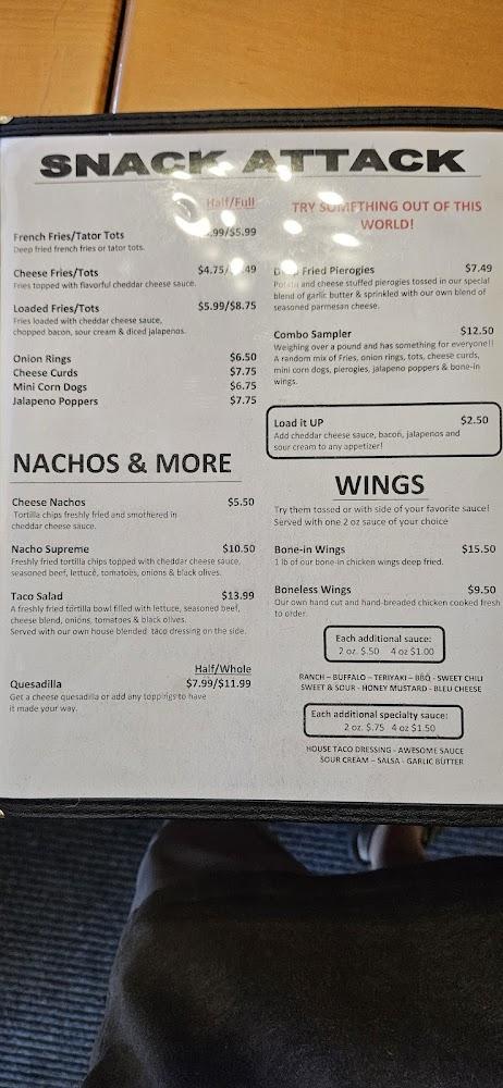 Outer Limits Bar & Grill Menu image 3
